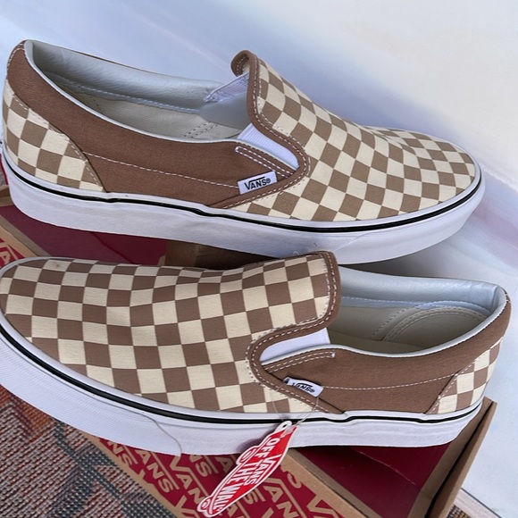 Vans Men’s Classic Slip-On
(Checkerboard)Tger's Eye/
VN0A38F7QTK Sneakers - Picture 10 of 16